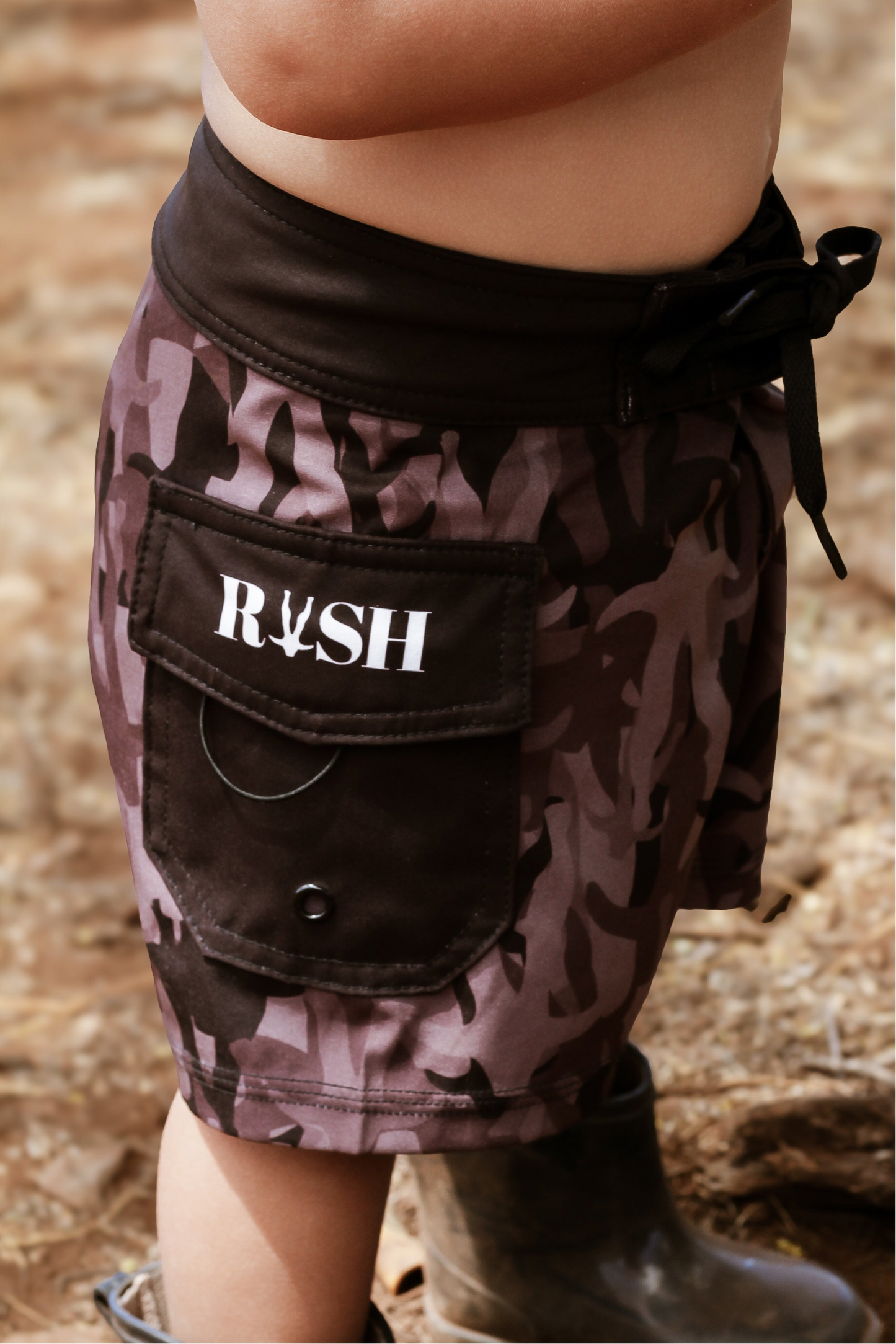 Keiki Black Boarshorts