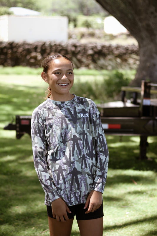 Keiki Wild Jaws Dri-Fit Long Sleeve