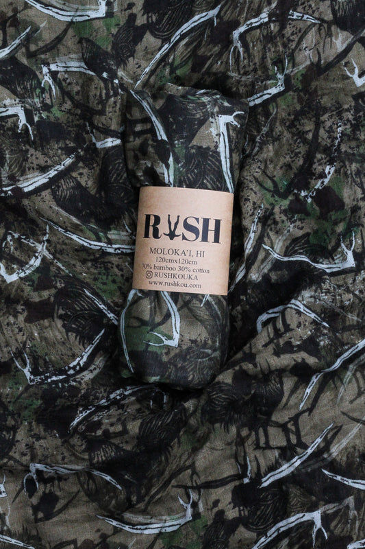 LEGAL Bird Muslin Swaddle