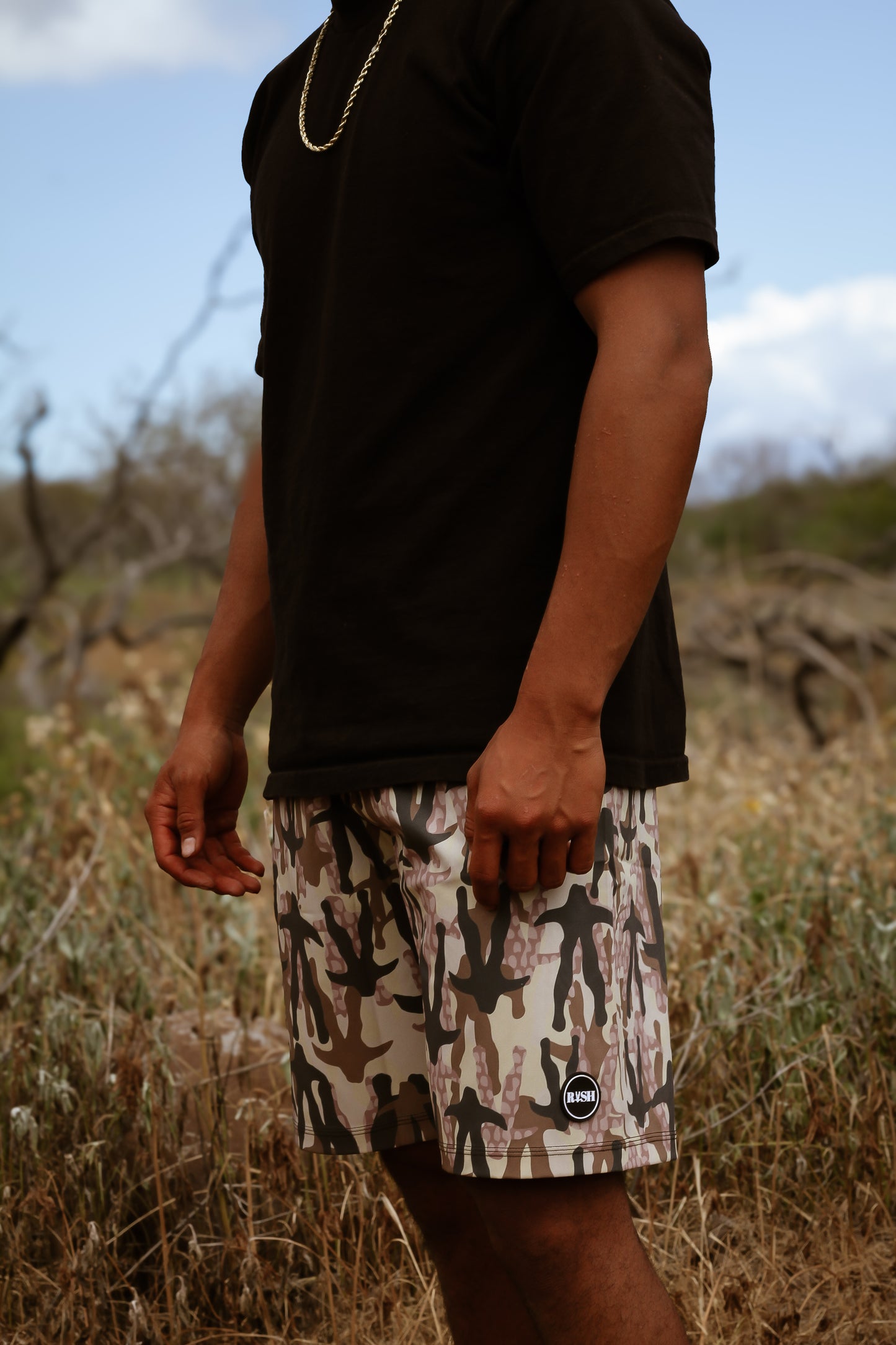 Mens Wild Jaw Boarshorts