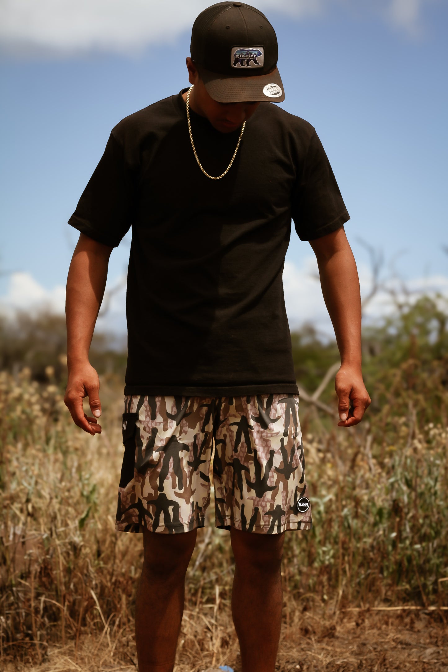 Mens Wild Jaw Boarshorts