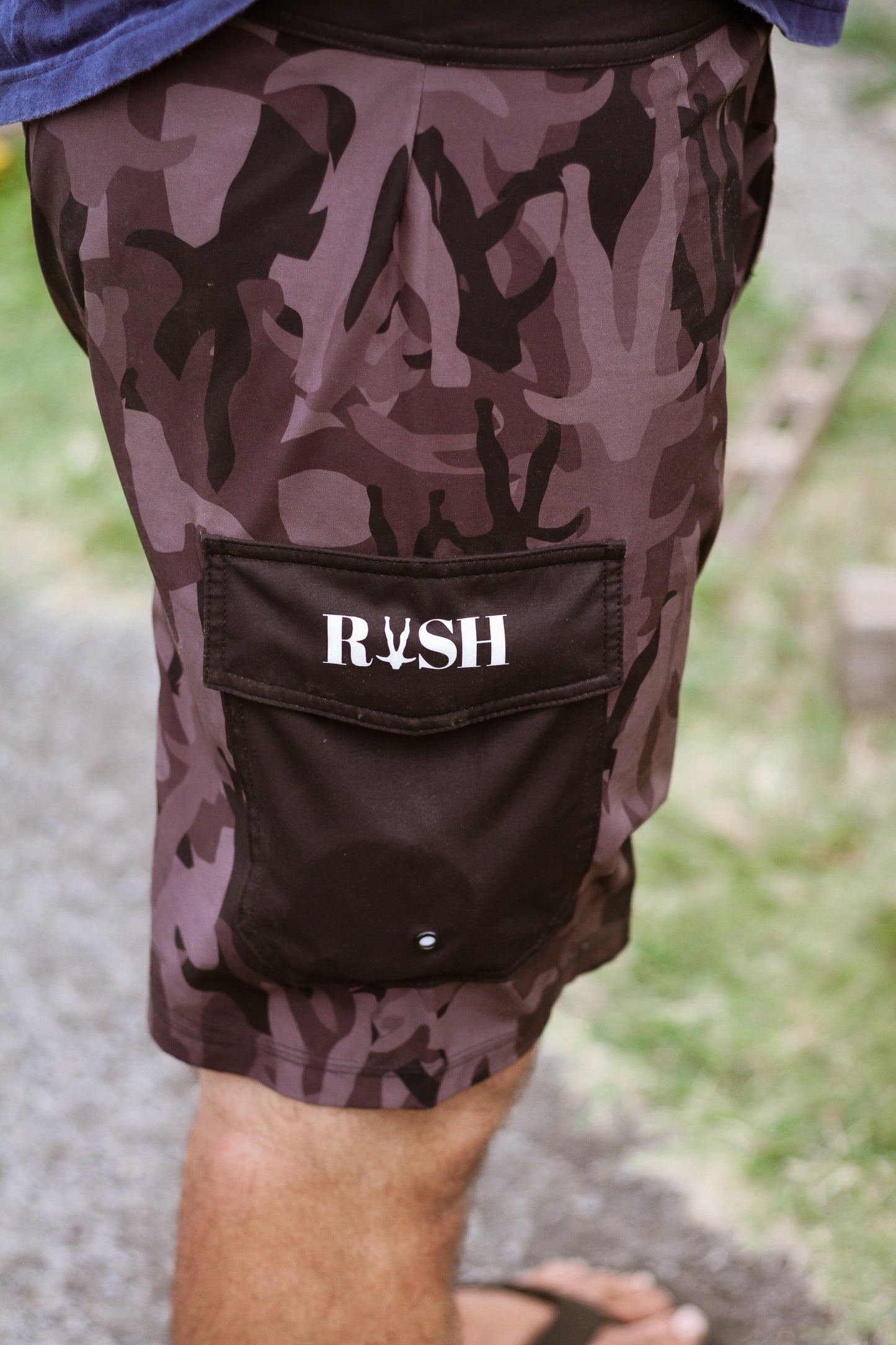 Mens Black Boarshorts