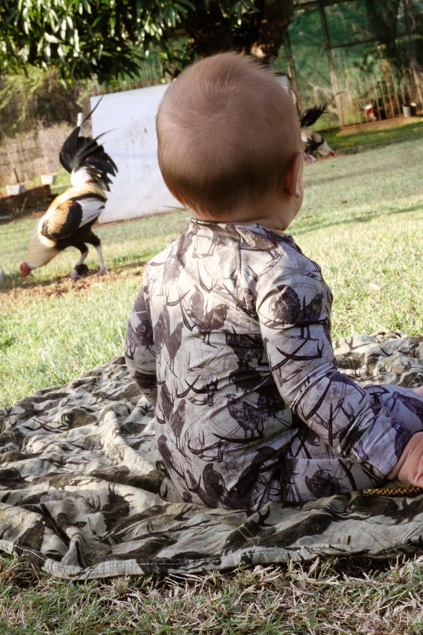 Bird Zipper Jammies