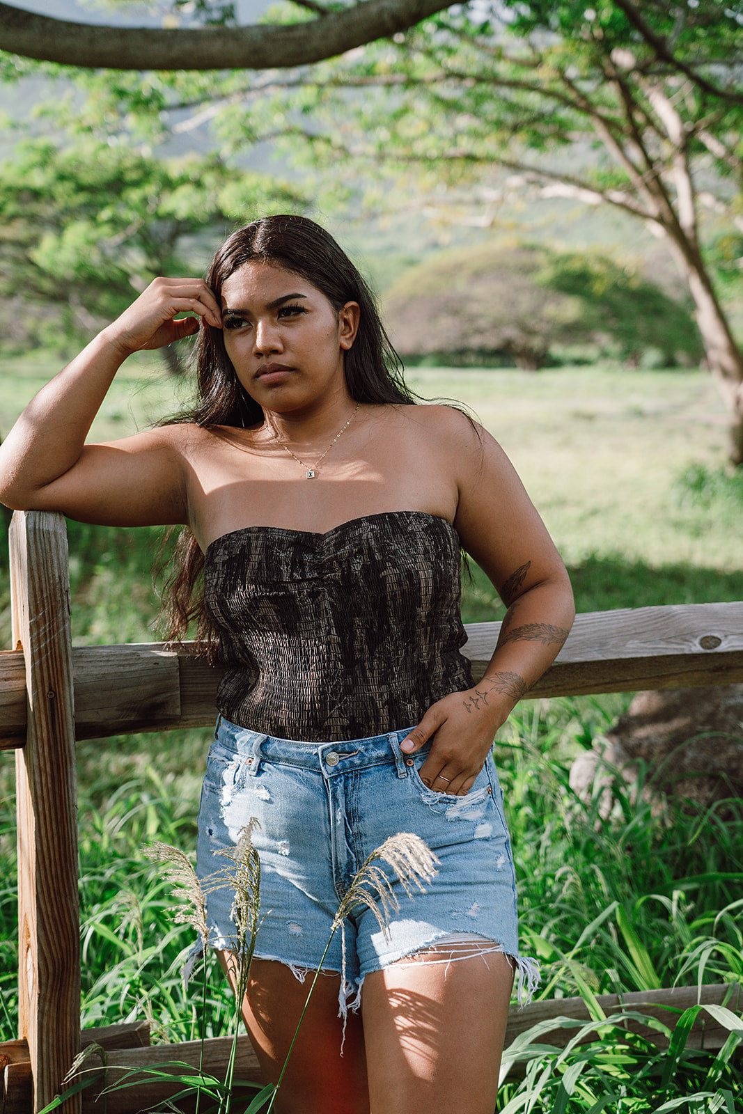 Waiwi Strapless Set