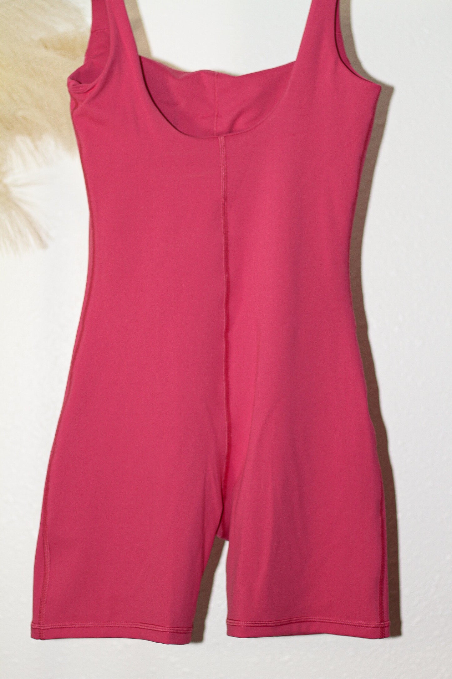 Cozy Active Romper Hot Pink