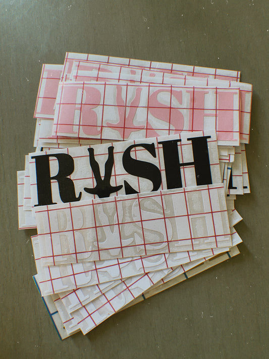 RUSH Sticker