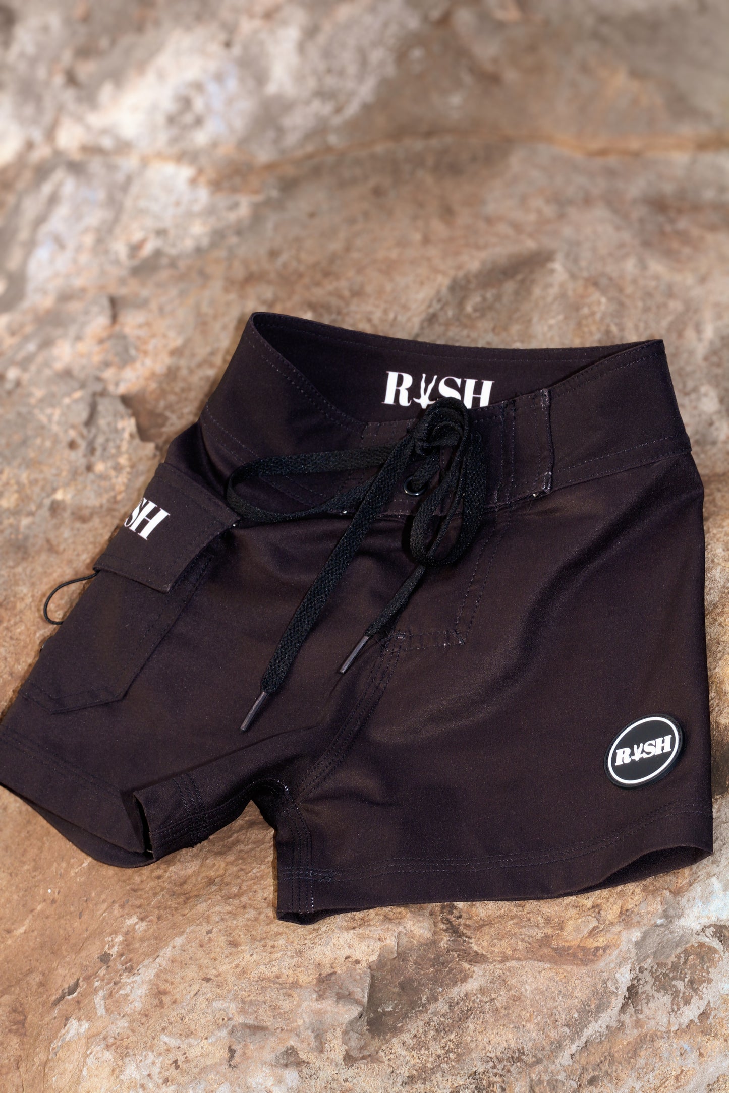 Keiki Smokey Black Board Shorts